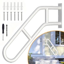 Handlauf, Gebogene Treppe Handläufe, Innen Außen Treppengeländer Wandhandlauf