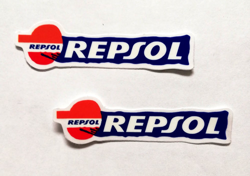 Repsol aufkleber sticker 2er - aufkleber,