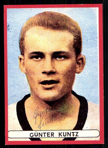 Günter kuntz autogrammkarte - günter,