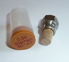 Ölbrennerdüse Steinen 0,50 / 60° HT, Doppelfilterdüse