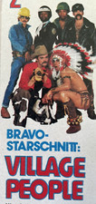 BRAVO Starschnitt original 70er • Village People • Lebensgröße • ca. 200x150 cm