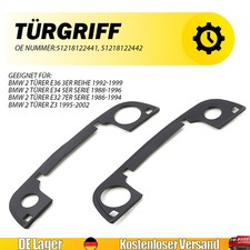 2x Gummi Dichtung Türgriff