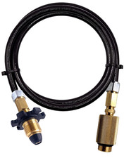 Gas Flasche Zu UK Bajonett Füllung Punkt Anschluss, Mit Hand Rad Weich Nase 3M