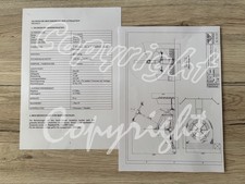 4 x Daten/Technikblätter