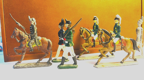 Konvolut zinn soldaten - konvolut,