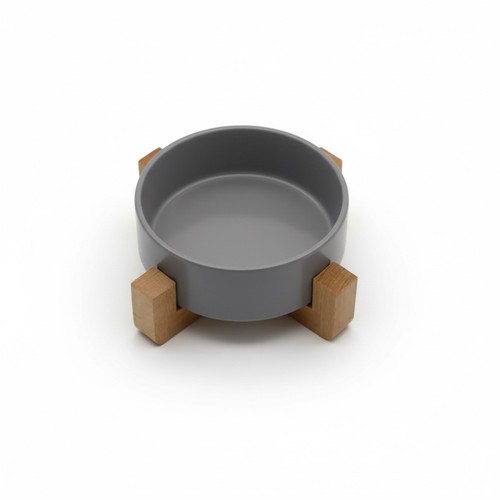 Keramik hundenapf grau neu - keramik,