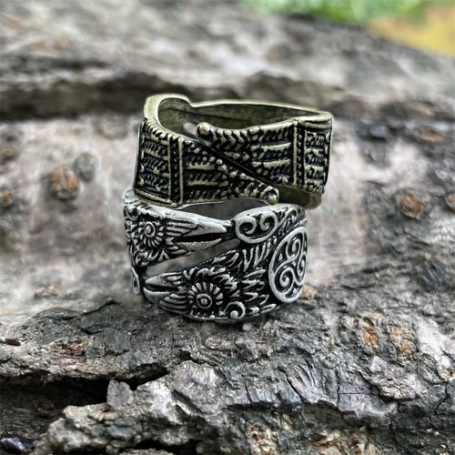 Wikinger odin raben ring - raben,