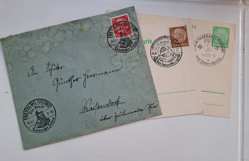 Ganzsachen 1937 turnvater - 1937,,