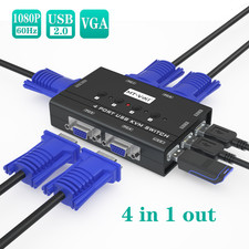 MT-VIKI 4 Port VGA KVM Switch