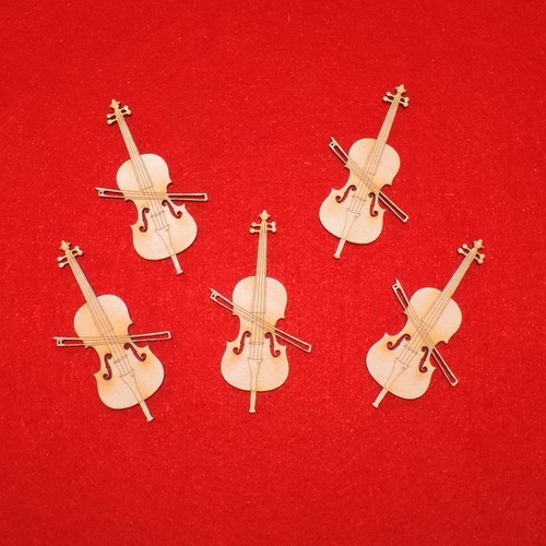 Cello aus holz 5er set - aus, holz,