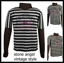 Herren T Shirt Langarm Stretch