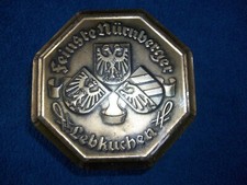 Alte 8-eckige Blechdose /