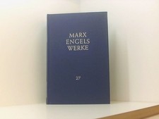 Marx Engels Werke Band 27 Karl Marx/Friedrich Engels: