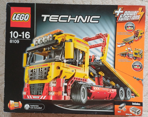 Lego technic tieflader - technic:, (8109)
