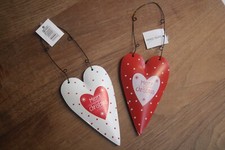 2 Herzhänger "Merry