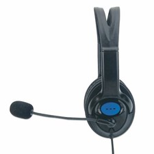 STEREO HEADSET KOFHÖRER MIKROFON | ANSCHLUSS VARIABEL : 3,5 MM KLINKE UND USB !