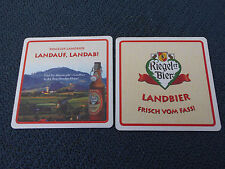  1 Bierdeckel Riegeler Bier Landbier Frisch vom Fass !
