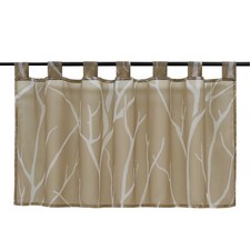 Scheibengardine Schlaufen