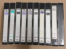 10 x Fuji VHS Videokassetten