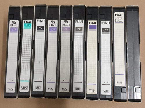 Fuji vhs videokassetten - x,