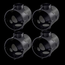 F-Tronic 7320028 Gerätedose Halogenfrei Unterputzmontage winddicht 4 SETS