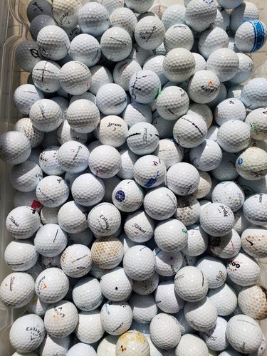 100 gebrauchte golfbälle - 100,