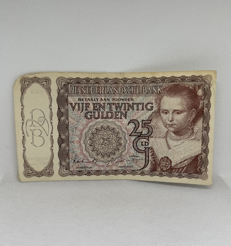 Banknote niederlande 25 - /, /