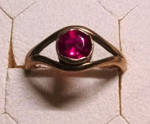 Gold ring 333 antik edler - 333,