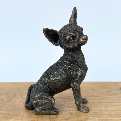 Kaltguss bronze chihuahua - bronze,
