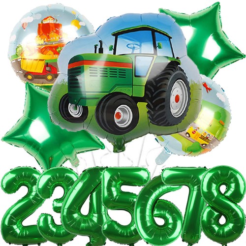 Bauernhof ballon set zahlen - bauernhof,