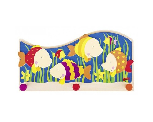 Garderobe bunte fische - bunte,