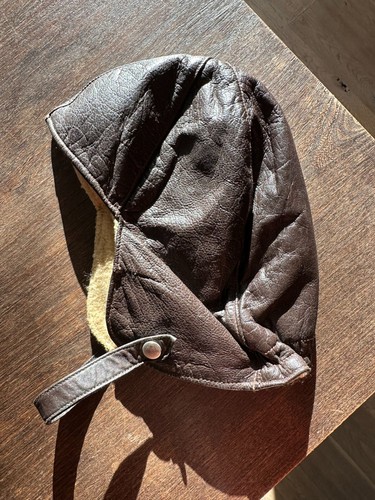 Alte lederhaube oldtimer - alte,