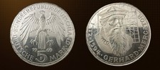 5 dm gedenkmünzen mercator