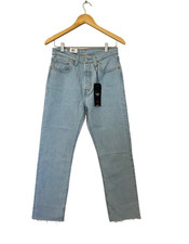 Levis 501 hellblaue Cropped