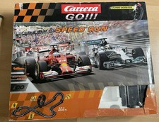 Carrera GO!!! Speed Run Turbo Booster Rennbahn Set, 2 Autos
