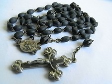 Antik Rosenkranz mit Holz Anno