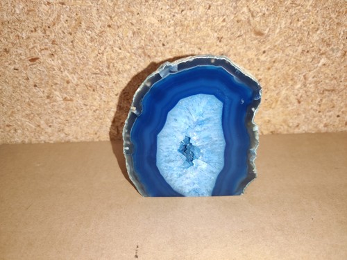 Blaue achat druse geode - druse,