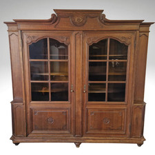 Bücherschrank Vitrine antik