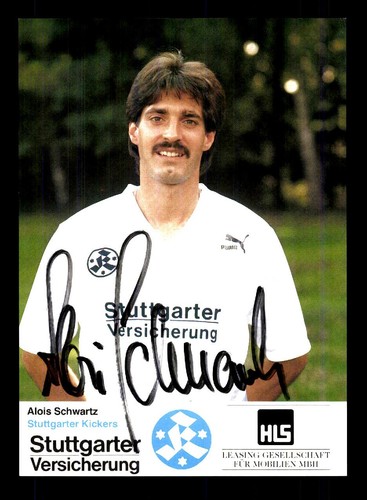 Alois schwartz autogrammkarte - alois,