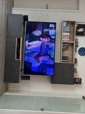 IKEA Besta Tv Bank Grau Holz