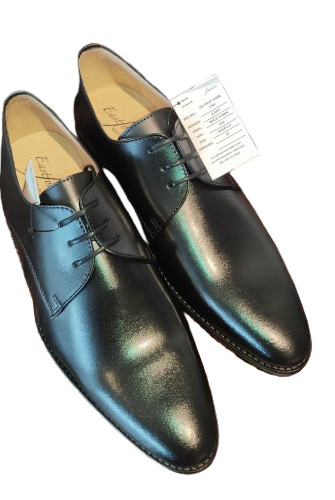 Eastford black leather derby - black,
