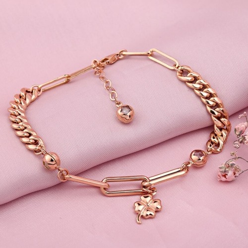 Rotgold armband anhaengers - rotgold,