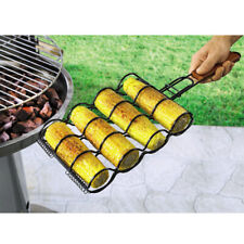 Grillgitter Mais Maisbräter Maiskolbenhalter BBQ Grillrost Grillguthalter Wender