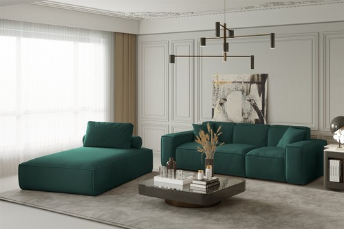 Sofa set teilig sezlong und - 2-teilig,