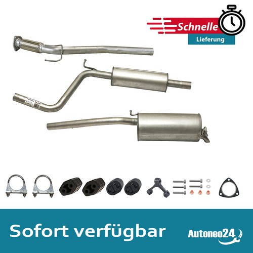 Auspuffanlage caddy iii 0 - caddy, 2.0