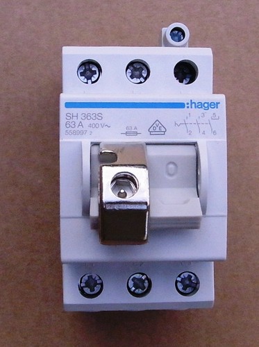 Hager hauptschalter 63a - hauptschalter,