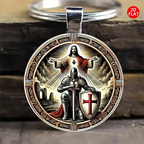 Ritter kreuz anhänger jesus - ritter,