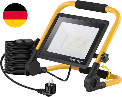 Led baustrahler 70w - led,