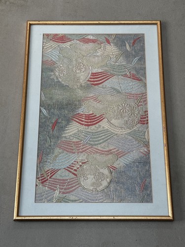 Japanischer seiden obi kimono - seiden,