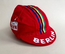 Rennrad Mütze rot Größe M